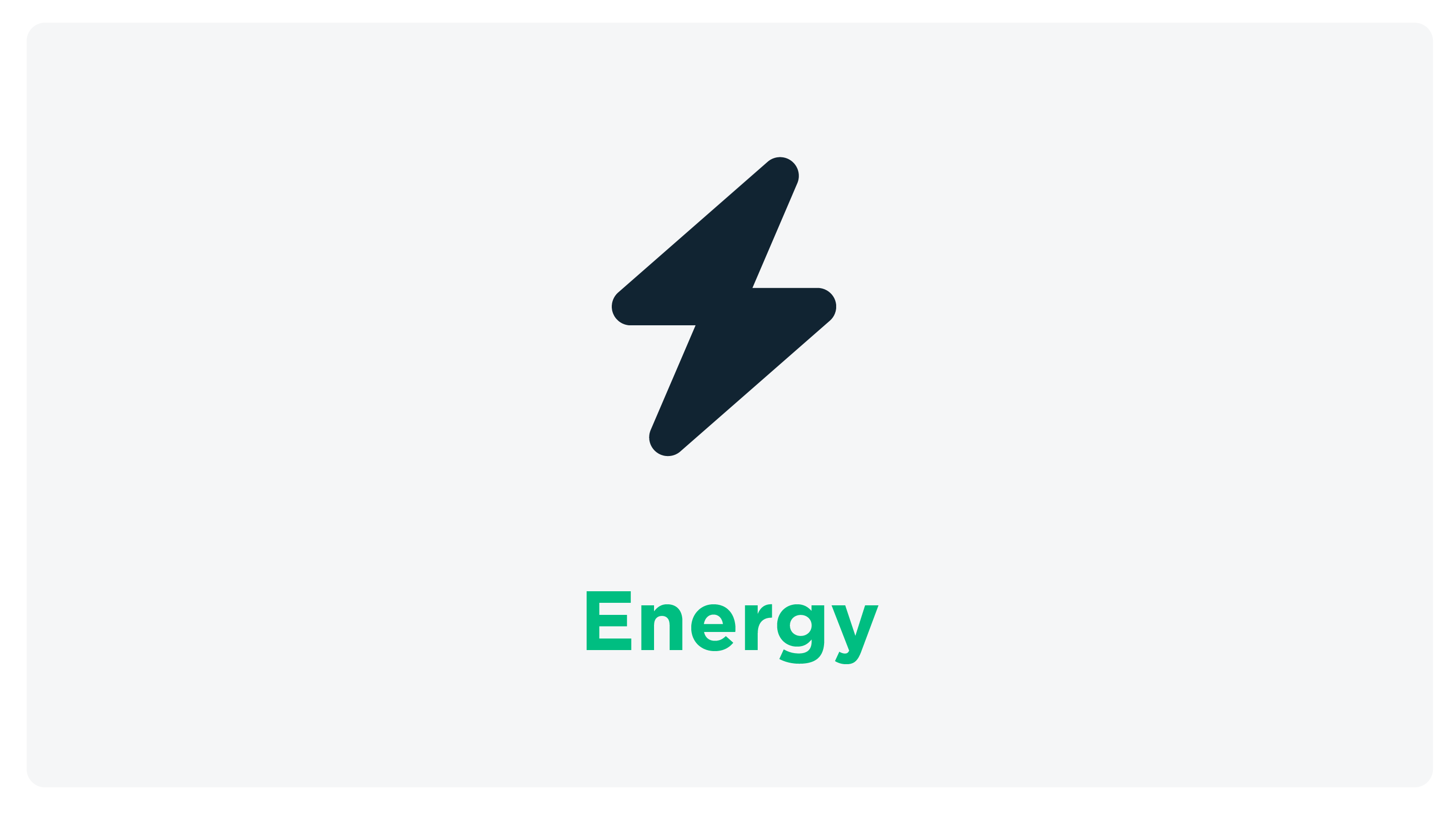 Energy