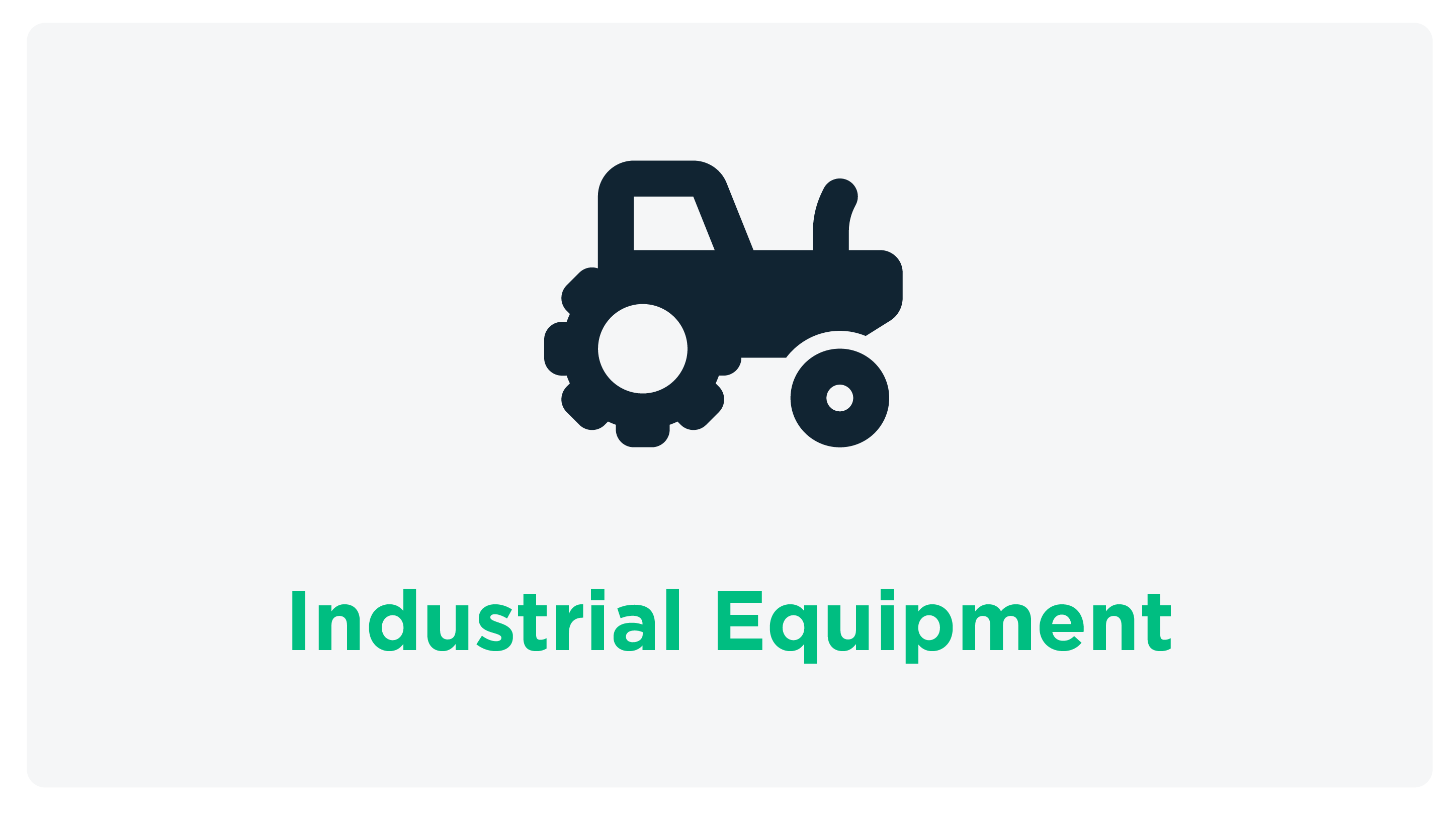 Industrial Equipment